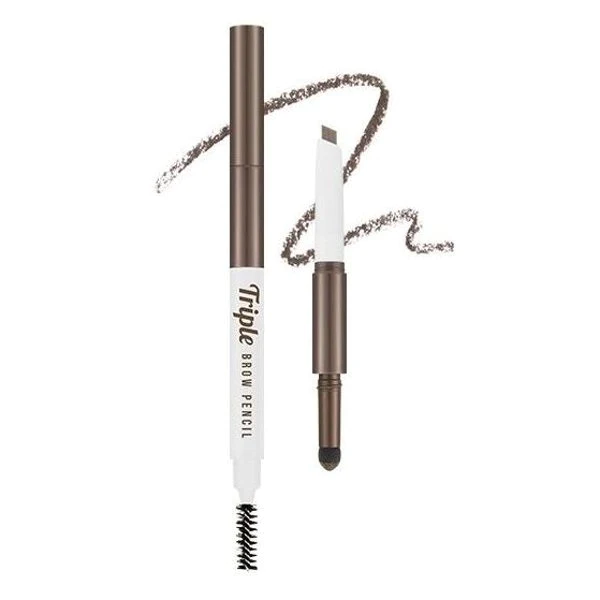 Missha Triple Brow Pencil (Dark Brown)