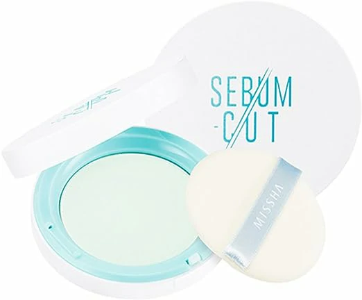 Missha Sebum-Cut Powder Pact (Clear Mint)