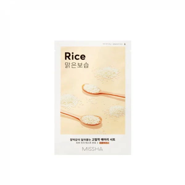 Missha Airy Fit Sheet Mask (Rice) Missha Airy Fit Sheet Mask (Rice)
