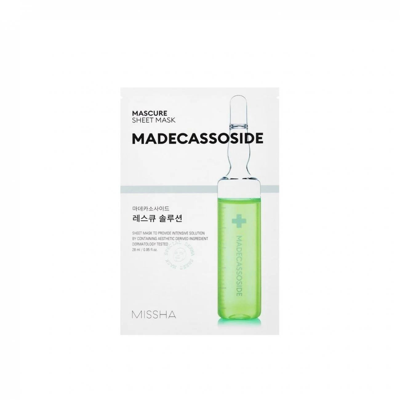 Missha Mascure Rescue Solution Sheet Mask (Madecassoside)