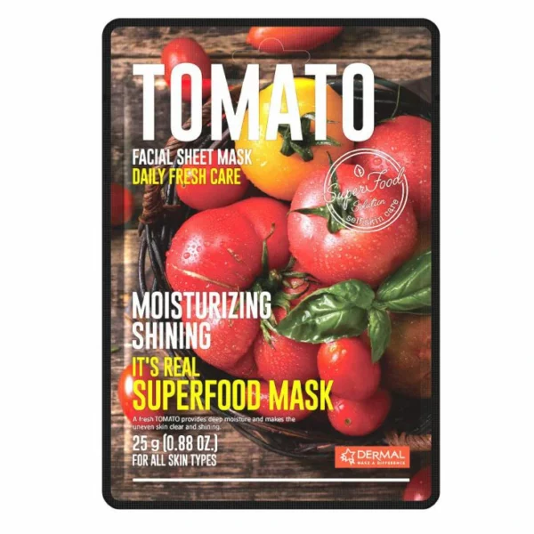 Dermal It's Real Superfood Mask [TOMATO]