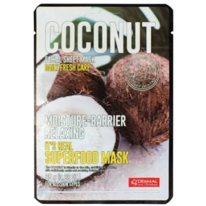 Dermal It's Real Superfood Mask [COCONUT]