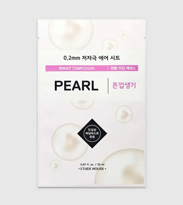 Etude House 0.2 Air Mask- Pearl 20ml [Bright Complexion]NEW