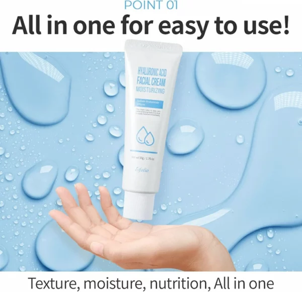 Esfolio Hyaluronic Acid Facial Cream 50Ml