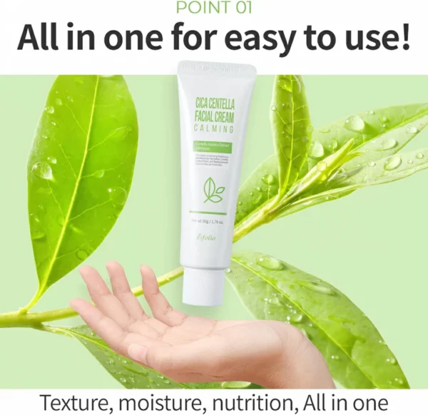 Esfolio Cica Centella Facial Cream 50Ml