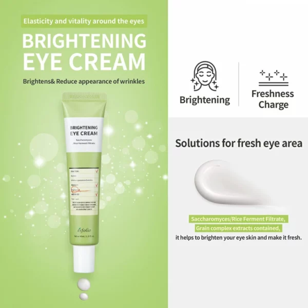 Esfolio Brightening Eye Cream 40Ml