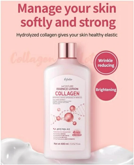 Esfolio Moisture Collagen Essence Toner 400Ml