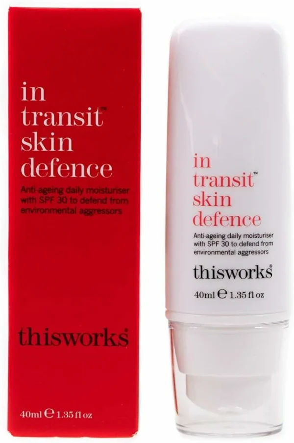 Thisworks In Transit Skin Defence Spf 45 40Ml Sunscreen Lotion