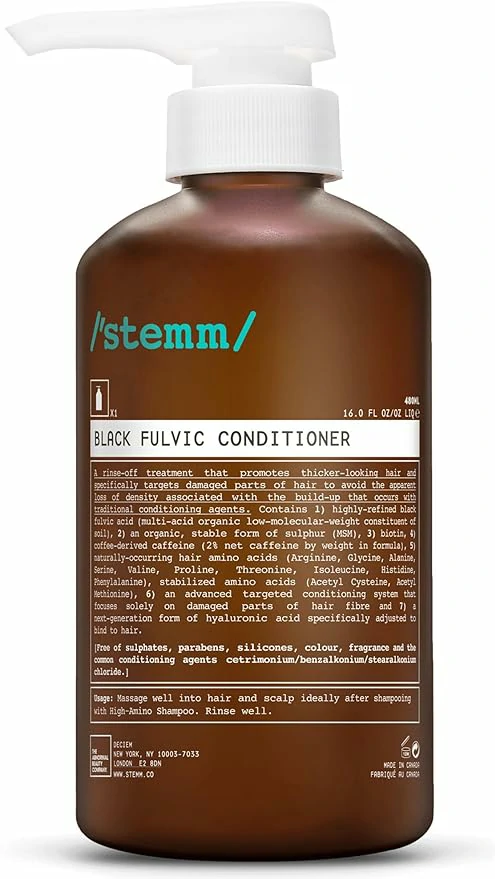 Stemm Black Fulvic  480Ml Hair Conditioner (Unisex)