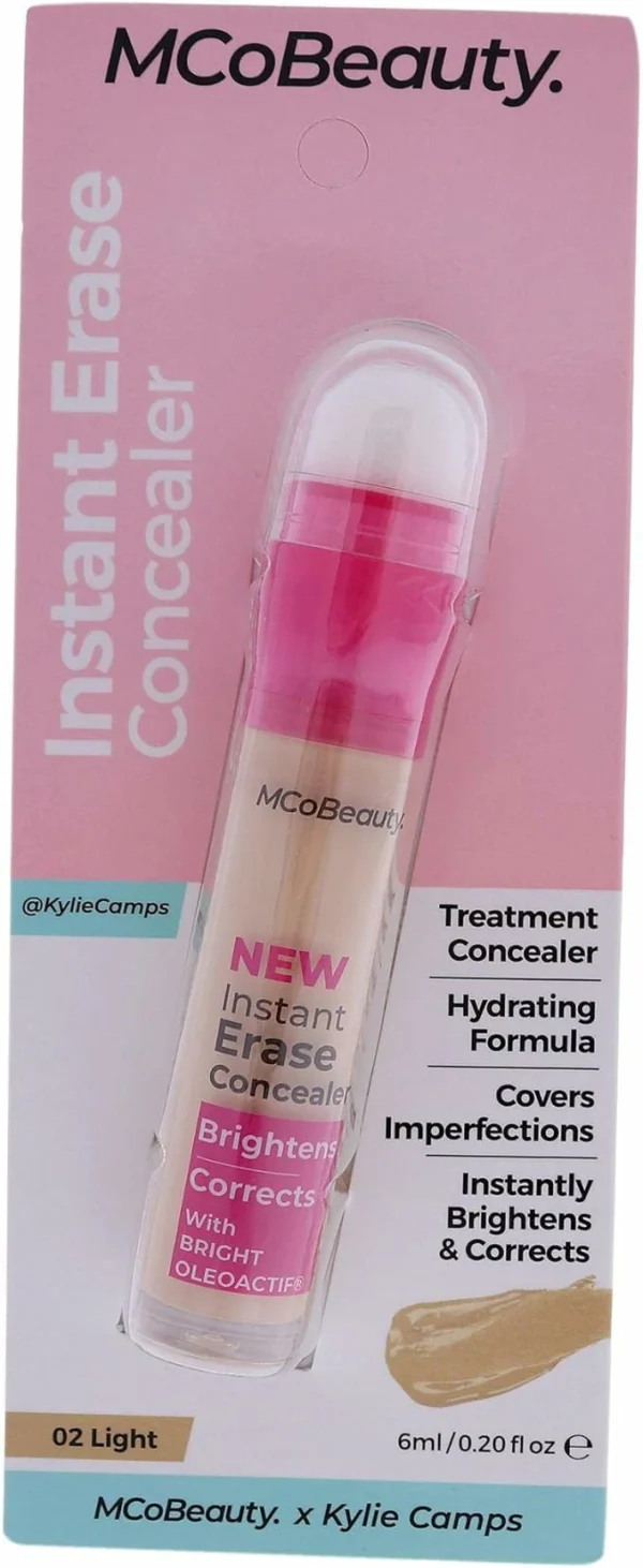 Mcobeauty Instant Eraser Concealer # 02 Light  0.2Oz Treatment Concealer (Womens)
