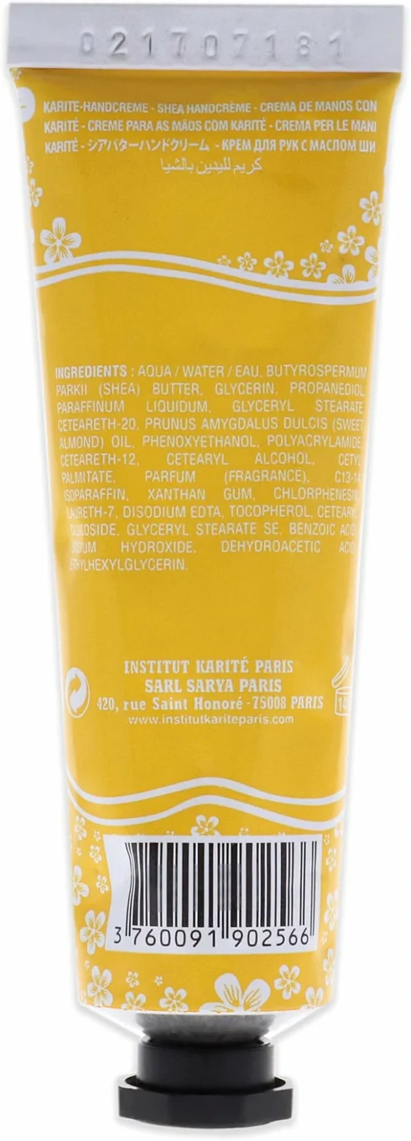 Institut Karite Paris Shea # Jasmine So Pretty  1Oz Hand Cream (Unisex)