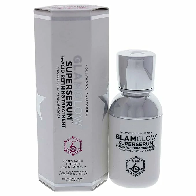 Glamglow Superserum 6-Acid Refining Treatment  1.0Oz Skin Serum (Unisex)