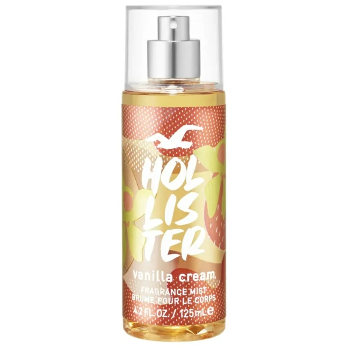 Hollister Vanilla Cream  125Ml Body Mist (Womens)