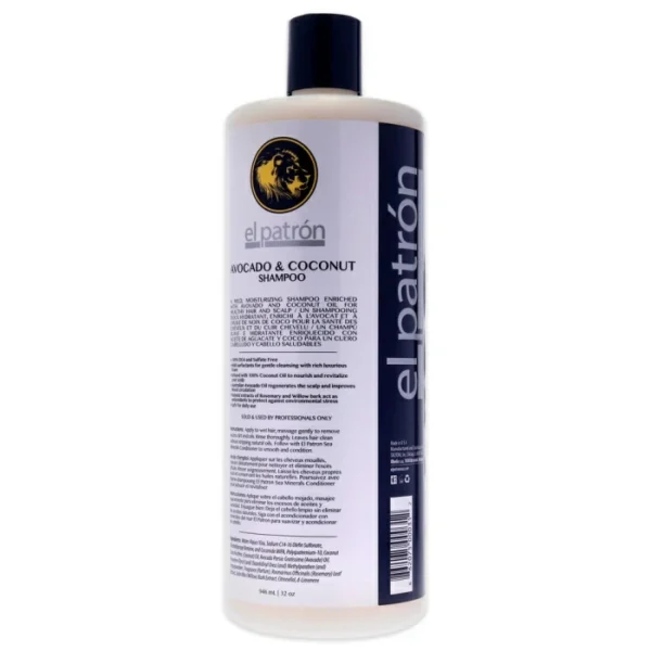 El Patron Avocado & Coconut  946Ml Shampoo (Unisex)