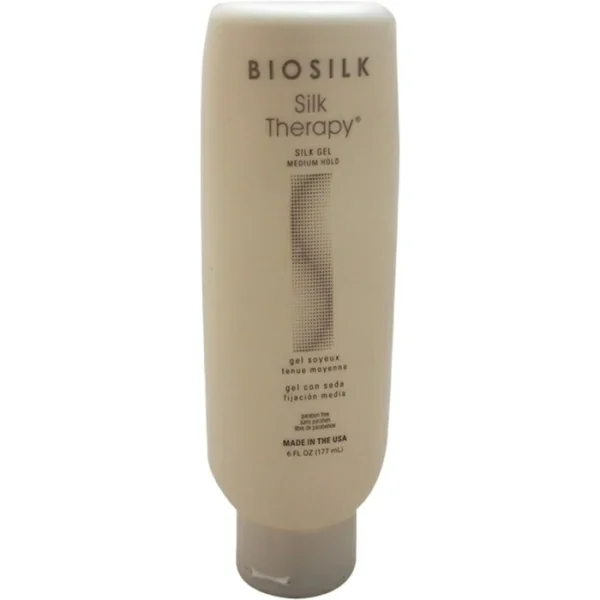 Biosilk Silk Therapy Silk Gel Medium Hold  177Ml Hair Treatment Gel (Unisex)