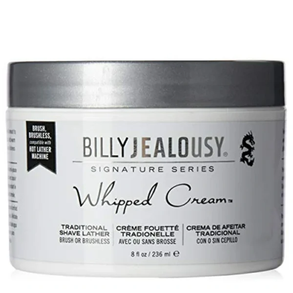 Billy Jealousy Whipped Cream Traditional Shave Lather  8Oz Shaving Cream (Mens)