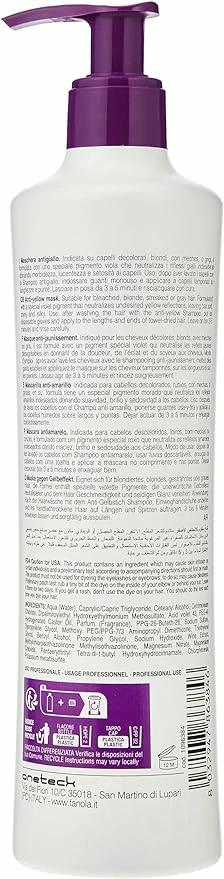 Fanola No Yellow  1000Ml Hair Mask (Womens)