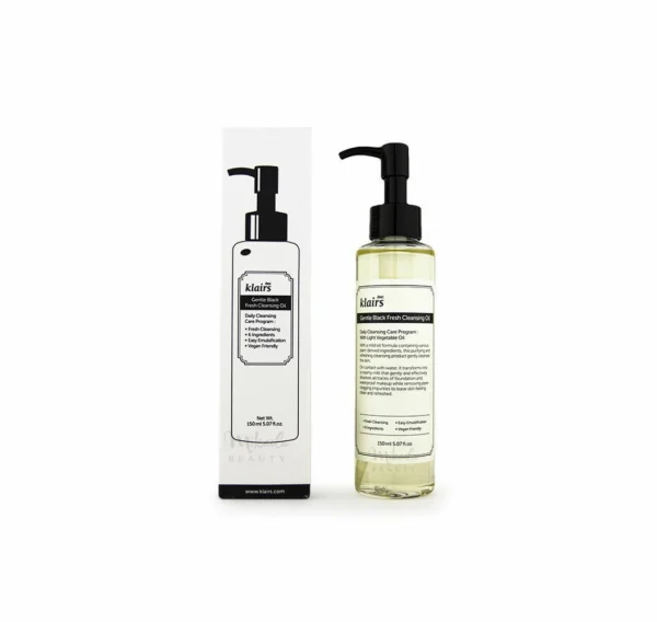 KLAIRS Gentle Black Fresh Cleansing Oil 150 ml