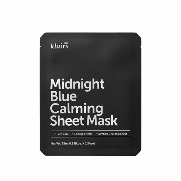 KLAIRS Midnight Blue Calming Sheet Mask 25 ml