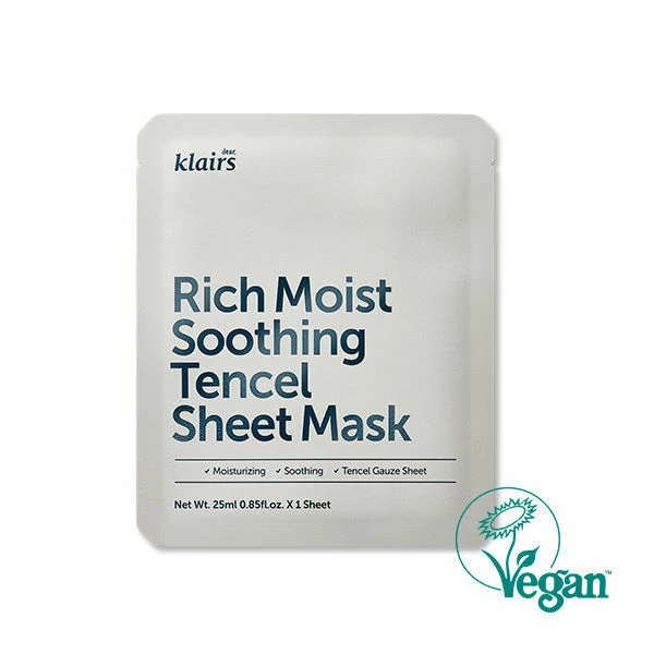 KLAIRS Rich Moist Soothing Tencel Sheet Mask 25 ml