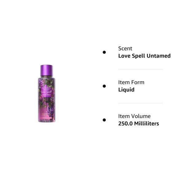 Victoria'S Secret Love Spell Untamed 250Ml Body Mist (Womens) Victoria'S Secret Love Spell Untamed 250Ml Body Mist (Womens)