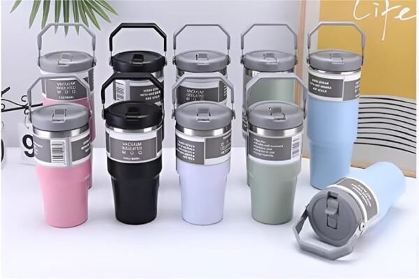 Water Bottle Mug Vacuum Insulated Stainless Steel 900ml