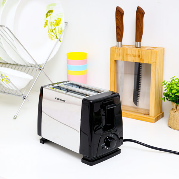 Olsenmark Slice Bread Toaster, Auto pop-up - OMBT2398
