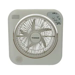 Olsenmark  Rechargeable Fan with Emergency Lantern | 12 Inch- 5-OMF1751