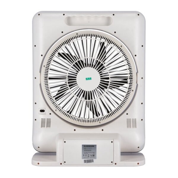 Olsenmark Rechargeble Box Fan 12 inch - OMF1795