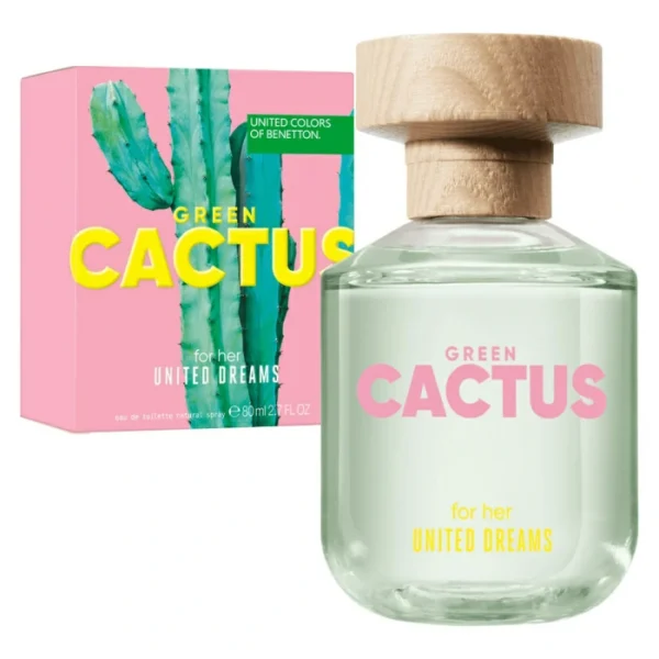 Benetton United Dreams Green Cactus  Edt 80Ml (Womens)