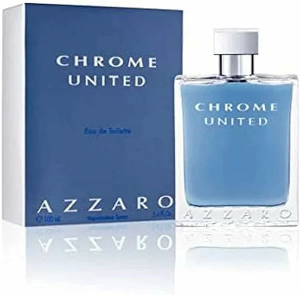 Azzaro Chrome United  Edt 100Ml (Mens)