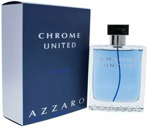 Azzaro Chrome United  Edt 100Ml (Mens)