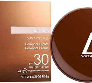 Lancaster 365 Sun Compact # 03 Golden Glow Sun Kissed Glow Protective  9G Compact Cream (Womens)