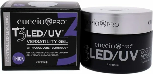 Cuccio Pro T3 Led/Uv Self Leveling Opaque Petal Pink  56G Nail Polish Gel (Womens)