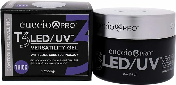 Cuccio Pro T3 Led/Uv Self Leveling Opaque Petal Pink  56G Nail Polish Gel (Womens)