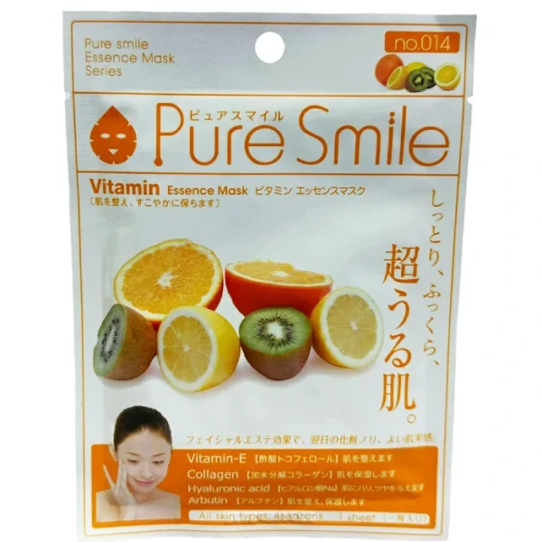 Pure Smile Vitamine Essence  23Ml Face Mask (Unisex)