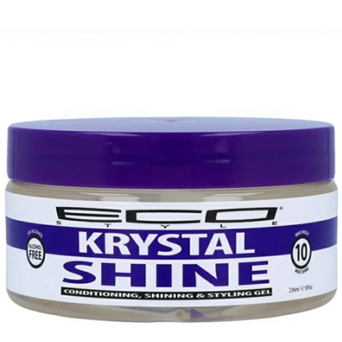 Ecoco Eco Style Krystal Shine- Conditioning Shining &Styling 236Ml Hair Gel (Unisex)