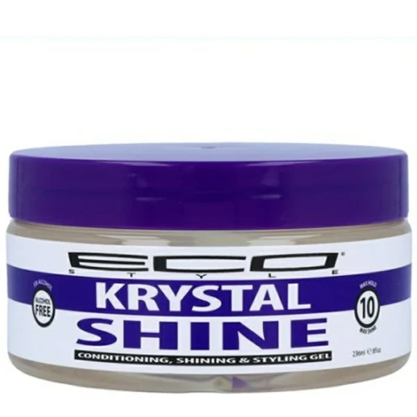 Ecoco Eco Style Krystal Shine- Conditioning Shining &Styling  236Ml Hair Gel (Unisex)