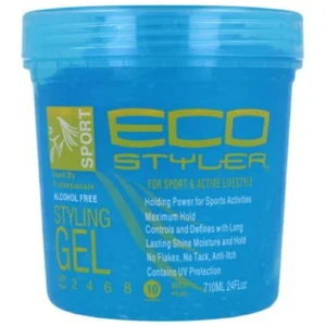 Ecoco Eco Style Blue Sport Styling  710Ml Hair Gel (Mens)