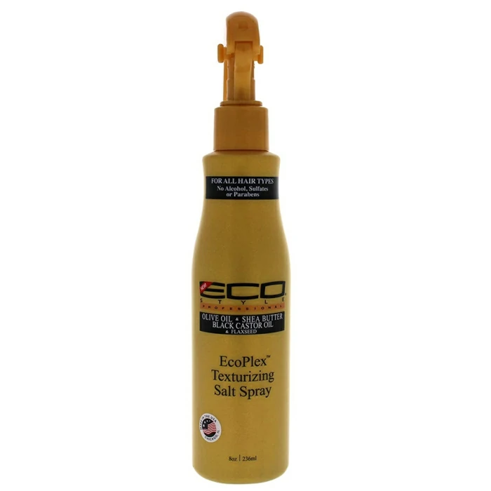 Ecoco Eco Style Olive Oil Shea Butter Black Castor Oil and Flaxseed Ecoplex Texturizing Salt 236Ml Body Spray (Womens)