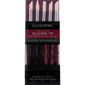 Cuccio Pro Silicone Tip  5Pcs Makeup Brush Set (Womens)