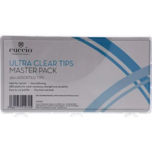 Cuccio Pro Pro Ultra Clear Tips Masterpack  360Pcs Acrylic Nails (Womens)