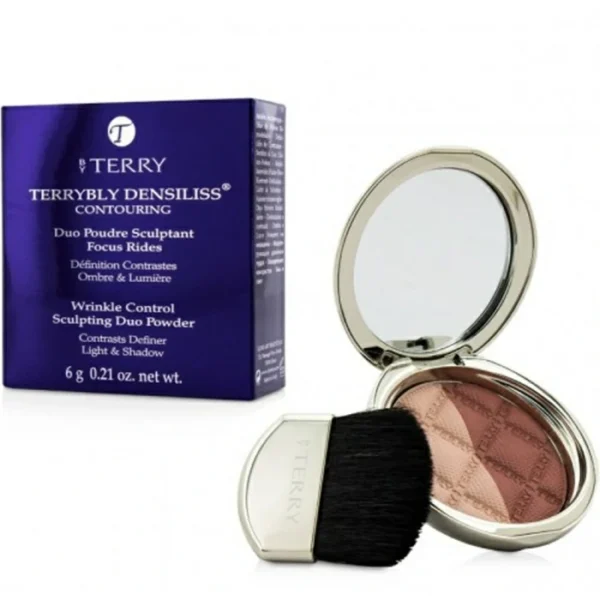 By Terry Terrybly Densiliss Contouring # 200 Beige Contrast Wrinkle Control Sculpting Duo 6G Powder Foundation