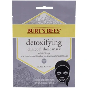 Burts Bees Detoxifying Charcoal Sheet  0.33Oz Face Mask (Unisex)