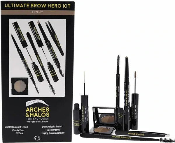 Arches And Halos Ultimate Brow Medium  7Pcs Eyebrow Kit (Womens)