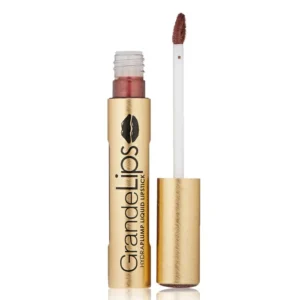 Grande Cosmetics Grandelips Plumping Metallic Semi Matte Rose Blush  0.14Oz Liquid Lipstick (Womens)