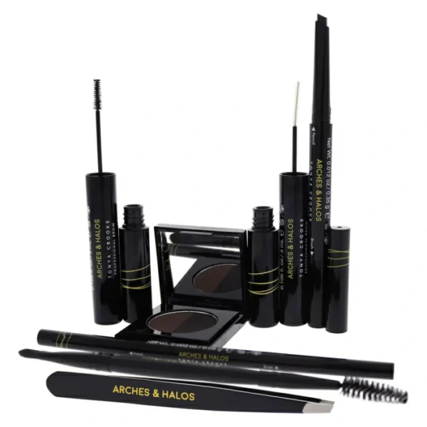 Arches And Halos Ultimate Brow Dark  7Pcs Eyebrow Kit (Womens)