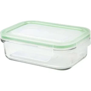Glass Food Container With Lock Lid 1040Ml