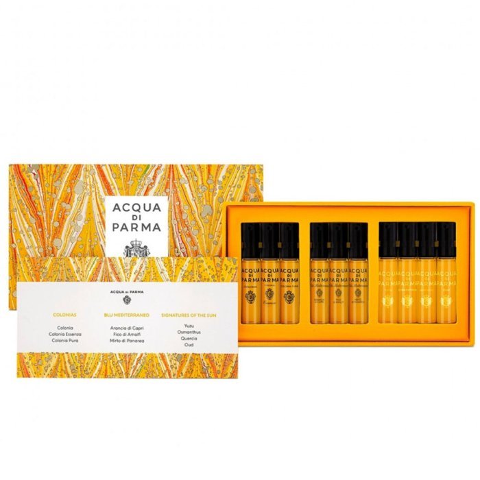 Acqua Di Parma Holiday Selection 2022  Set Edc 3X1.5Ml + (Edt 3 X 1.5Ml) + (Edp 4 X 1.5Ml) (Unisex)