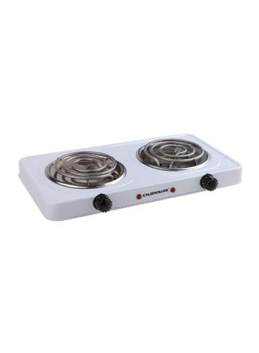 Olsenmark Double Spiral Hot Electric Plate for  Precise Table Top Cooking OMHP2244